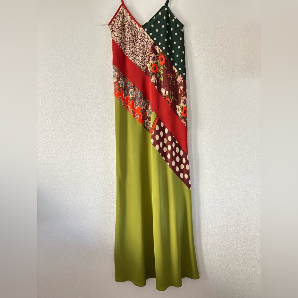 Jean Paul Gaultier Classique Vintage 90's Patchwork Slip Dress